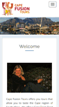 Mobile Screenshot of capefusiontours.com